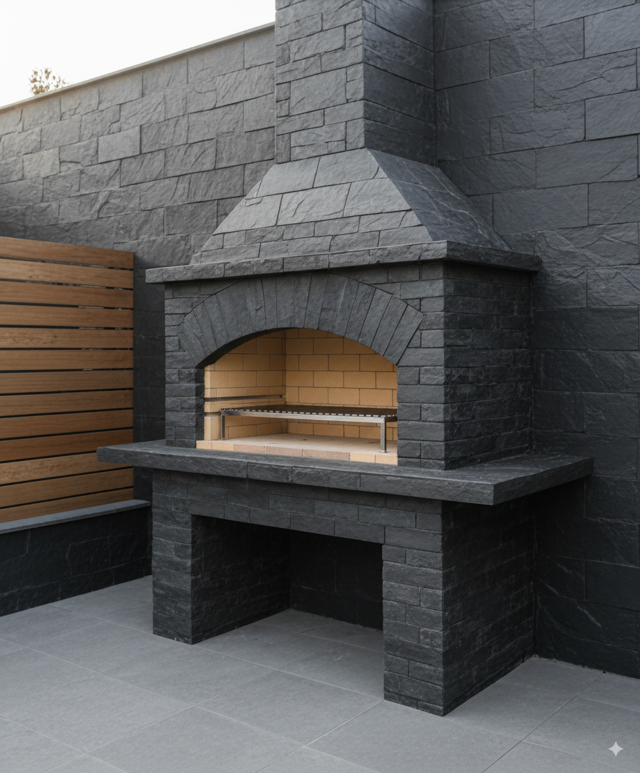 BBQ with Interior Lighting